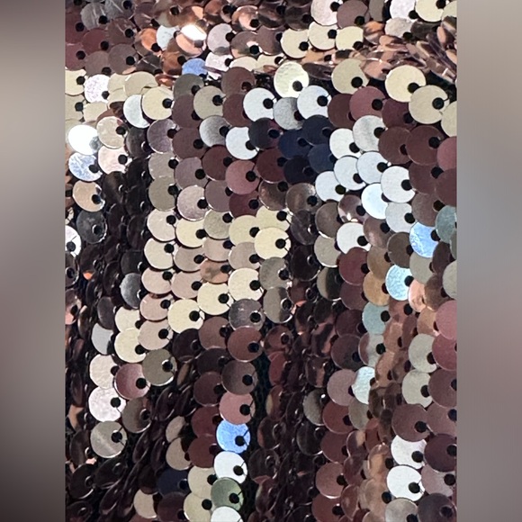 👗 Allegra K Women's Glitter Sequin Spaghetti Strap V-Neck Party Dress ✨ - Picture 8 of 13